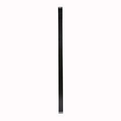 Barreaux larges, noir, 1 9/16" x 42", 6/pqt