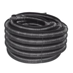 Filter tubing - Non-perforated - Black - 6" x 30 m