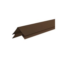 CanExel Ced'R-Vue Outside Corner - 1" x 10' - Barista 2T