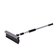 Raclette de fenêtre, 10", avec manche télescopique