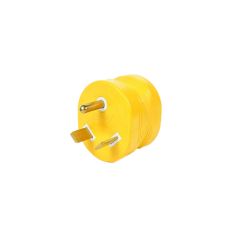 RV single adapter 15 A M/30 A F