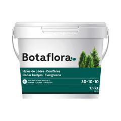 Engrais hydrosoluble pour haies de cèdre et conifères 30-10-10, 1,5 kg