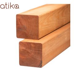 Treated Wood - Brown - 6" x 6" x 16'