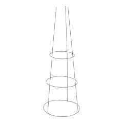 Three Ring Tomato Cage - 12" X 42"