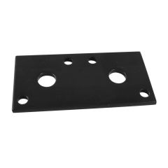 Plaque de fixation − trous en angle de 45°