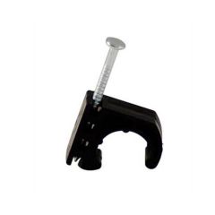 J-Clips with Nail - 1/2" - Black