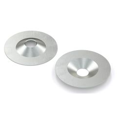 Styrofoam Washer - Zinc - 1 3/8" - 500/Pkg