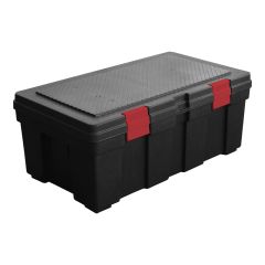 Strong box with latches