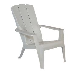 Chaise Adirondack Contour, gris