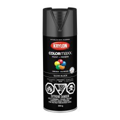 Colormaxx Paint And Primer - 340 g - Black - Glossy