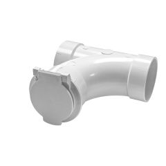 Ensemble de branchement direct pour aspirateur central, blanc, 11 x 9 x 7 cm