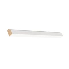 Finger jointed primed beveled zen quarter round