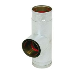 T-adapter for pellet appliance