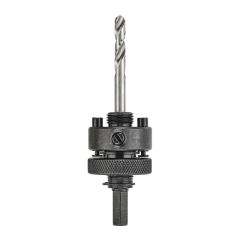 Mandrin pour scie emporte-pièce de 1 1/4" (32 mm) à 6" (152 mm), Tige de 3/8"