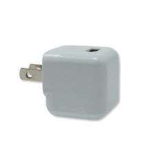 Chargeur mural certifié, 1 A, blanc
