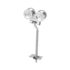 Square pendant trolley track