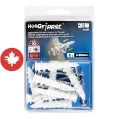 WallGripper Anchors (+Pan Head Screw) (8)