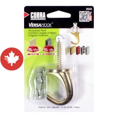 VersaHook with TripleGrip #12 Anchor Large Brass (1)