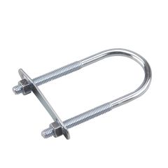 "U" bolt with plate and hex nut - 4 3/16"