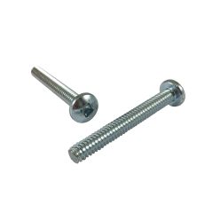 Zinc Plated Machine Screws - Pan Head - 1 1/2" - 100/Pkg