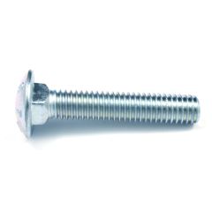 Carriage Bolt - Pan Head - Zinc - 1/2"-13  x 4" - 50/Pkg