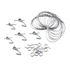 Frame hanging set