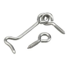 Gate hook and eye
