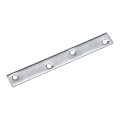 Plaque de fixation à position multiple, zinc, 1" x 6"