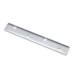 Plaque de fixation à position multiple, zinc, 1 1/8" x 8"