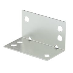 Équerre de coin large, zinc, 0.0359" x 2 1/2" x 3/4", 50/pqt