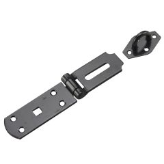 Moraillon robuste, noir, 9 3/8"