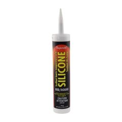 Scellant haute température à la silicone, rouge, 10,3 oz