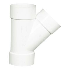PVC/BNQ 45° Wye Fitting