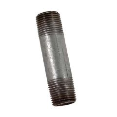 Galvanized nipple 1/2" x 6"