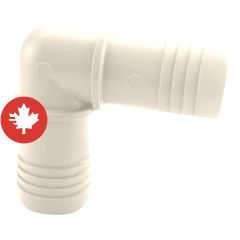Coude de nylon, 1 1/4"