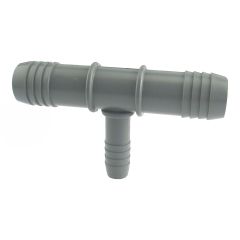 Plastic "T" Reducing - 1" x 1" x 1/2"