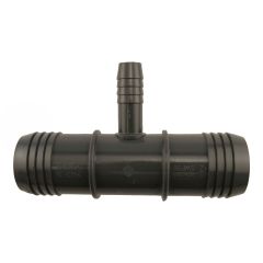 Plastic "T" Reducing - 1 1/2" x 1 1/2" x 1/2"