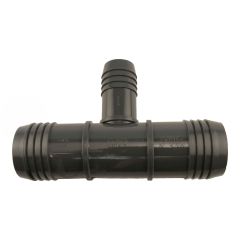 Plastic "T" Reducing - 1 1/2" x 1 1/2" x 1/2"