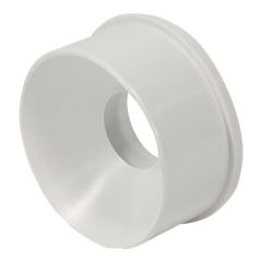 PVC-BDS Reducer Bushing S/D to DWV - 4" x 1 1/2" - Spigot x Hub - White