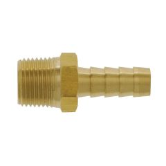 Hose barb male brass