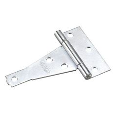 Penture en T, robuste, zinc, 4"