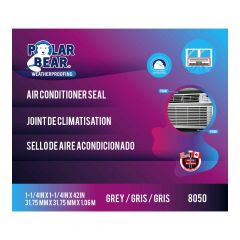 Air Conditioner Seal - Grey - 1 1/4" x 1 1/4" X 42"