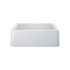 IKON 30 Silgranit White Single Kitchen Sink