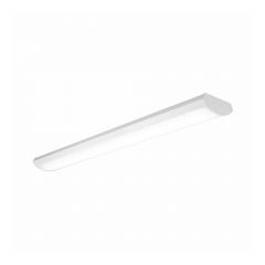 Wraparound Light Fixture - Metalux - White - LED - 3.58'