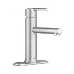Arlys Brushed Nickel 1-Handle Bathroom Sink Faucet