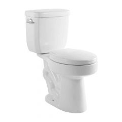 2 pieces Lina Eco toilet - 4.8 liters per flush - Vortex flushing way - White