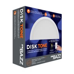 DISK TONE Integrated LED Recessed Light Fixture - Matte White