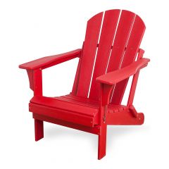 LAGUNA  Adirondack Chair - Red Resin