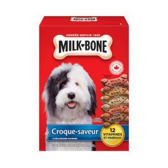 Gâteries pour chiens Milk-Bone, 5 saveurs, 800 g