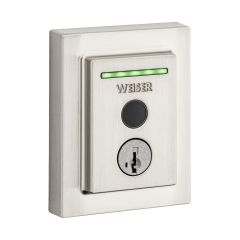 Halo Touch Traditional Electronic Lock - Satin Nickel
